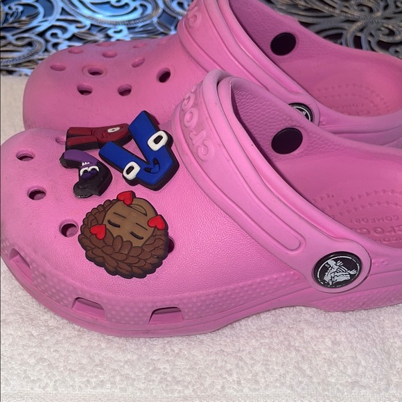 Crocs Kids Pink Clogs - Picture 3 of 6